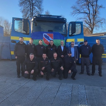 RIBNICA BOGATEJŠA ZA NOVO SPECIALNO VOZILO CIVILNE ZAŠČITE