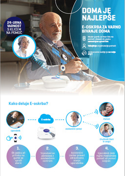 E-oskrba za varno bivanje doma