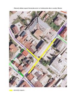 Podaljšanje delne zapore Gorenjske ceste in Kolodvorske ulice v Ribnici 