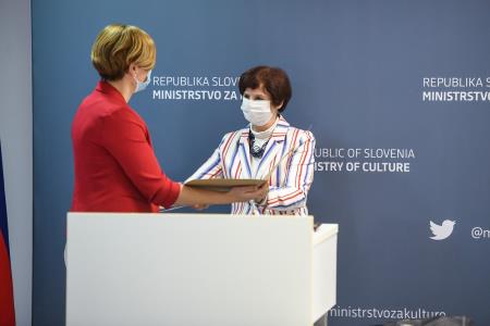 Prevzem plakete branju prijazna občina