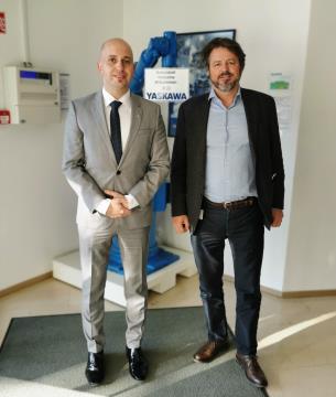 Župan na obisku v Yaskawi Ribnica