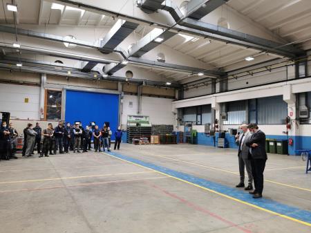 Župan na obisku v Yaskawi Ribnica