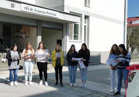 Slavnostni prevzem novega šolskega kombija