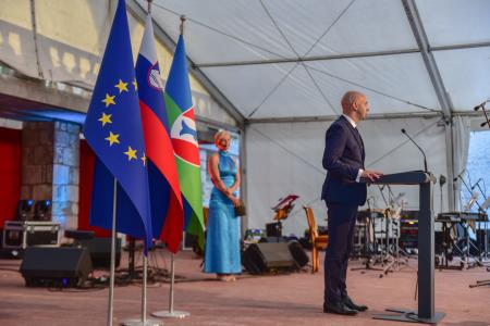 Slovesnost ob dnevu državnosti.