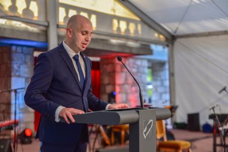 Slovesnost ob dnevu državnosti.