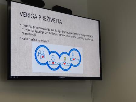 usposabljanje - veriga preživetja