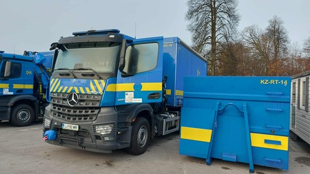 RIBNICA BOGATEJŠA ZA NOVO SPECIALNO VOZILO CIVILNE ZAŠČITE